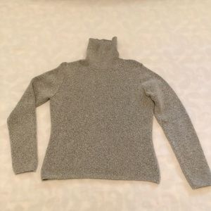 Dove gray soft turtleneck sweater Size S